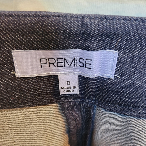 NWT Premise dark‎ blue ankle pant size 8 - Picture 3 of 5